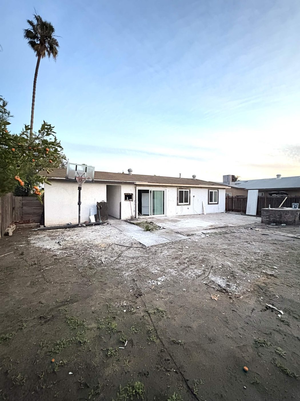 After: Backyard Demo Cleanup